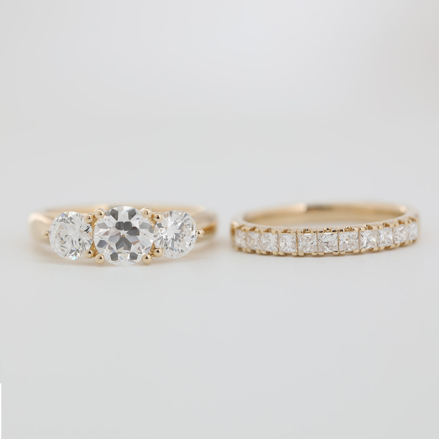 Laboratory synthetic old Oche ring